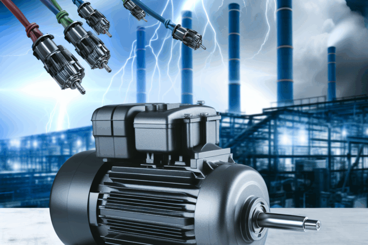 Elektromotoren treiben moderne Industrien an