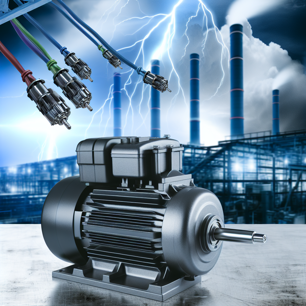 Elektromotoren treiben moderne Industrien an